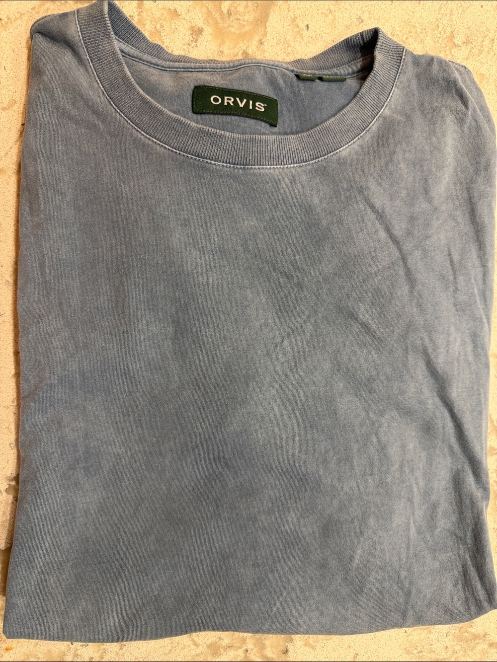 Orvis Slate Blue Short-Sleeve Crewneck Tee